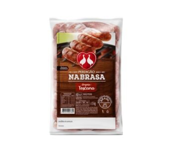 LINGUIÇA TOSCANA CONGELADA NA BRASA PERDIGÃO 5 KG (CX 4 PCT)