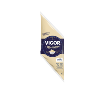 MAIONESE PEQUENA VIGOR 1 KG (CX 6 BAG)