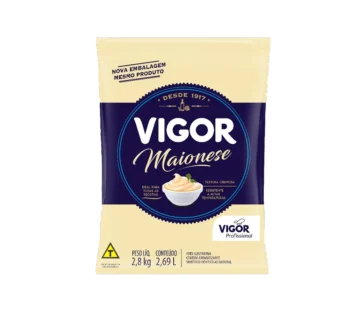 MAIONESE VIGOR 2,8 KG (CX 6 BAG)