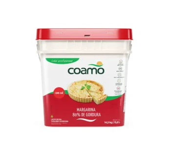 MARGARINA COM SAL 80% COAMO (BD 14,5 KG)