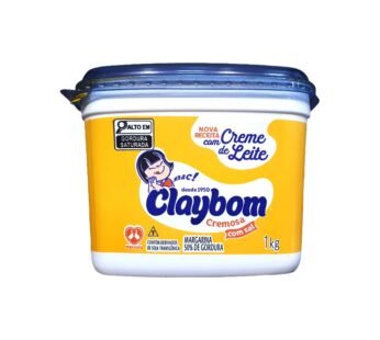 MARGARINA GRANDE COM SAL 50% CLAYBOM PERDIGÃO 1 KG (CX 6 UN)