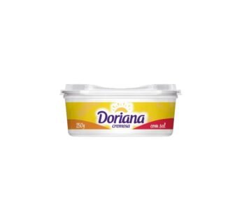 MARGARINA PEQUENA COM SAL 80% DORIANA 250 G (CX 24 UN)