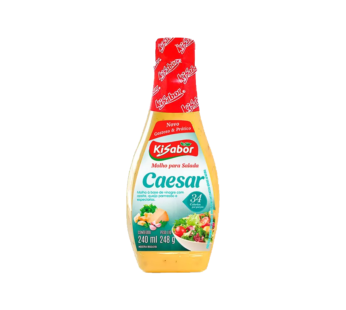 MOLHO SALADA CAESAR KISABOR 240 ML (CX 12 UN)