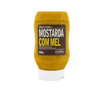 MOSTARDA COM MEL CEPÊRA 400 G (CX 12 FR)