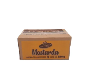 MOSTARDA SACHÊ LANCHERO 7 G (CX 150 UN)