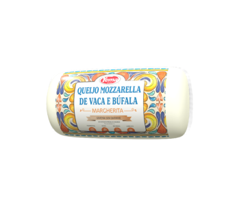 MUÇARELA DE VACA E BÚFALA MARGHERITA YEMA (PÇ 700 G)