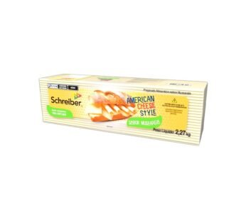 MUÇARELA FATIADA PROCESSADA SCHREIBER 2,27 KG (CX 8 PCT)