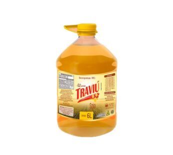 ÓLEO DE SOJA TRAVIÚ 6 L (CX 3 GL)