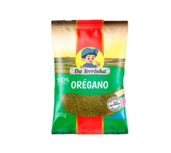 ORÉGANO NACIONAL DA TERRINHA 200 G (CX 12 PCT)