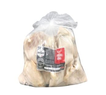 ORELHA SUÍNA SALGADA COM MÁSCARA REFFINATO 5 KG (CX 2 PCT)