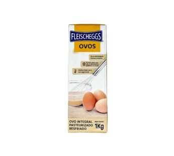 OVO INTEGRAL PASTEURIZADO RESFRIADO FLEISCHEGGS 1 KG (CX 12 UN)