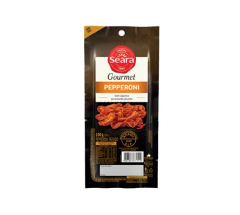 PEPPERONI FATIADO PEQUENO SEARA GOURMET 100 G (CX 30 PCT)