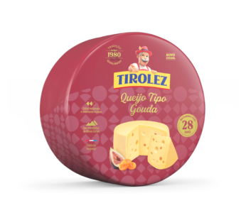 QUEIJO GOUDA TIROLEZ 3 KG (CX 2 PÇ)