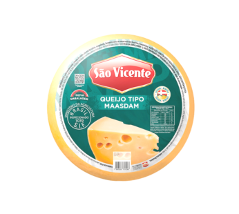 QUEIJO MAASDAM SÃO VICENTE (PÇ 12 KG)