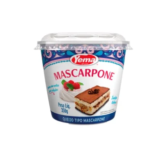 QUEIJO MASCARPONE YEMA 350 G (CX 12 UN)