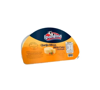 QUEIJO MINAS MEIA CURA IPANEMA 500 G (CX 12 PÇ)