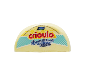 QUEIJO MINAS PADRÃO CRIOULO 500 G (CX 18 PÇ)