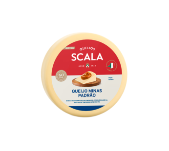 QUEIJO MINAS PADRÃO GRANDE SCALA 1 KG (CX 6 PÇ)