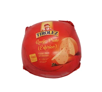 QUEIJO PRATO ESFÉRICO TIROLEZ 2 KG (CX 4 PÇ)