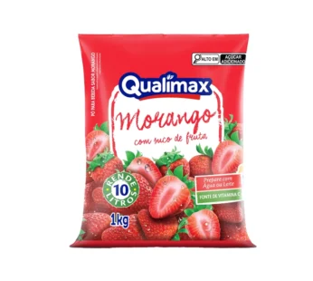 REFRESCO MORANGO QUALIMAX 1 KG (CX 10 PCT)