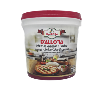 REQUEIJÃO DALLORA COM AMIDO 3,6 KG (CX 4 BD)