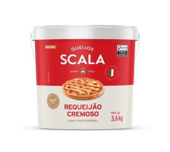 REQUEIJÃO SCALA SEM AMIDO 3,6 KG (CX 2 BD)