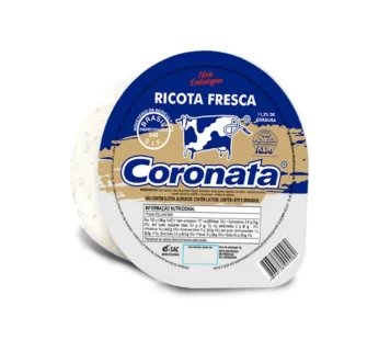 RICOTA FRESCA CORONATA 520 G (CX 16 PÇ)