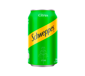 SCHWEPPES CITRUS LATA 350 ML (PCT 6 LT)
