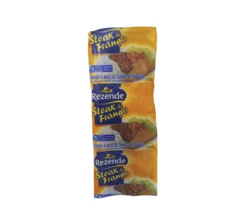 STEAK DE FRANGO EMPANADO CONGELADO REZENDE 100 G (CX 72 UN)