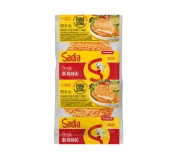 STEAK DE FRANGO EMPANADO CONGELADO SADIA 100 G (CX 45 UN)