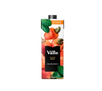 SUCO DEL VALLE CAJU SEM ADIÇÃO DE AÇÚCAR TETRA PACK 1 L (CX 6 UN)