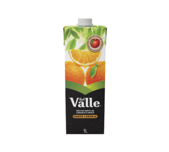 SUCO DEL VALLE LARANJA TETRA PACK 1 L (CX 6 UN)