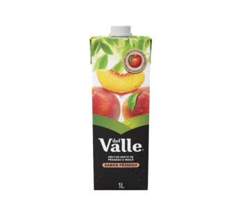 SUCO DEL VALLE PÊSSEGO TETRA PACK 1 L (CX 6 UN)