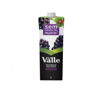 SUCO DEL VALLE UVA TETRA PACK 1 L (CX 6 UN)
