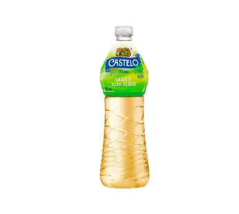 VINAGRE DE ÁLCOOL COLORIDO CASTELO 750 ML (CX 12 FR)