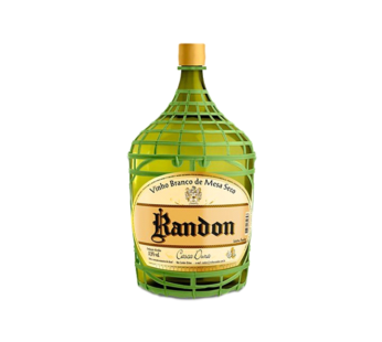 VINHO NACIONAL BRANCO SECO RANDON 4,6 L (CX 2 GL)