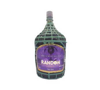 VINHO NACIONAL TINTO SECO RANDON 4,6 L (CX 2 GL)