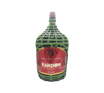 VINHO NACIONAL TINTO SUAVE RANDON 4,6 L (CX 2 GL)
