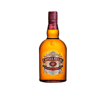 WHISKY CHIVAS REGAL 12 ANOS 1 L (CX 12 UN)
