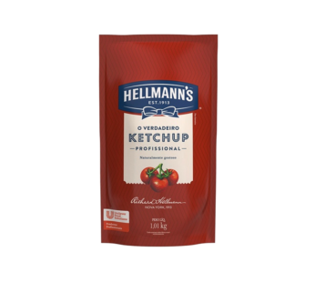 CATCHUP HELLMANN´S 1,01 KG (CX 12 BAG)