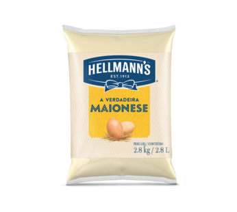 MAIONESE HELLMANN´S 2,8 KG (CX 6 BAG)