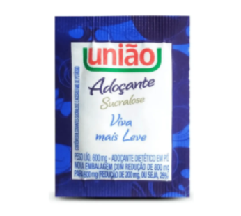 Adoçante Sachê Sucralose União 0,6 G (Cx 400 Un)