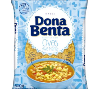 Macarrão Ave Maria Com Ovos Dona Benta 500 G (Fdo 24 Pct)