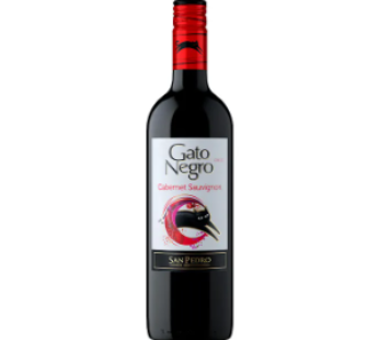 Vinho Chileno Tinto Meio Seco Gato Negro Cabernet Sauvignon San Pedro 750 Ml (Cx 12 Un)