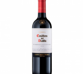 Vinho Chileno Tinto Seco Cabernet Sauvignon Casillero Del Diablo 750 Ml (Cx 12 Un)