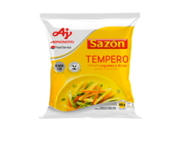 Tempero Sazón Legumes E Arroz Amarelo Ajinomoto 900 G (Cx 6 Pct)